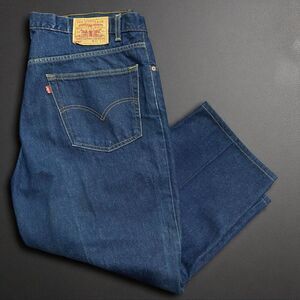 Levi's 550 Vintage 1999 Relaxed Fit Baggy Dark Denim Blue Jeans Men's 42 x 25